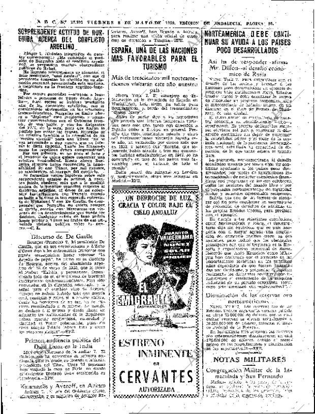 ABC SEVILLA 08-05-1959 página 20