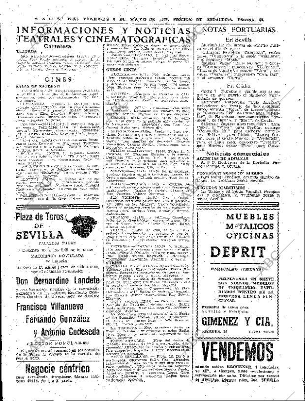 ABC SEVILLA 08-05-1959 página 34
