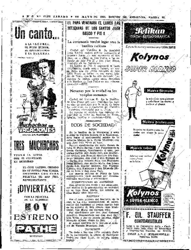 ABC SEVILLA 09-05-1959 página 22