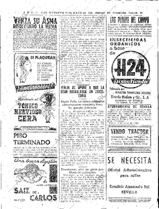 ABC SEVILLA 10-05-1959 página 50