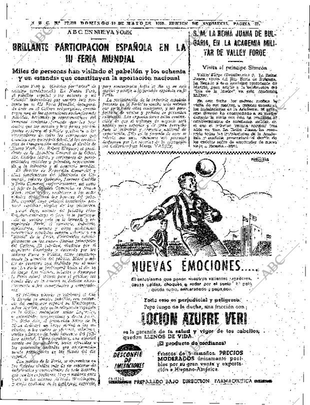 ABC SEVILLA 10-05-1959 página 51
