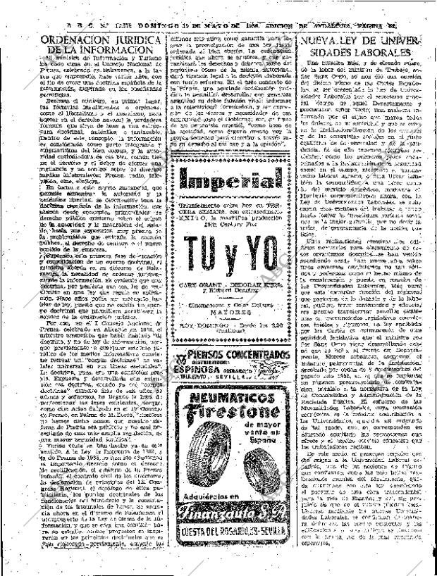 ABC SEVILLA 10-05-1959 página 52