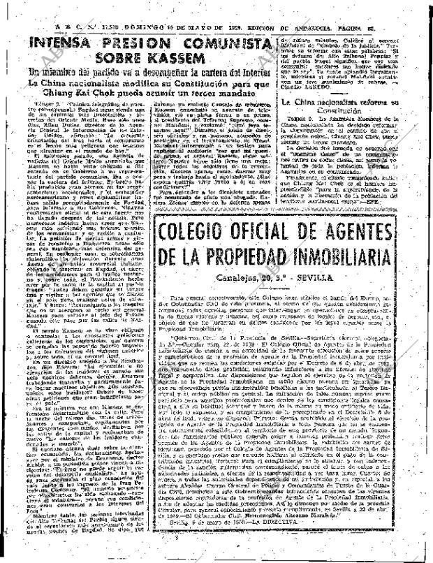 ABC SEVILLA 10-05-1959 página 53