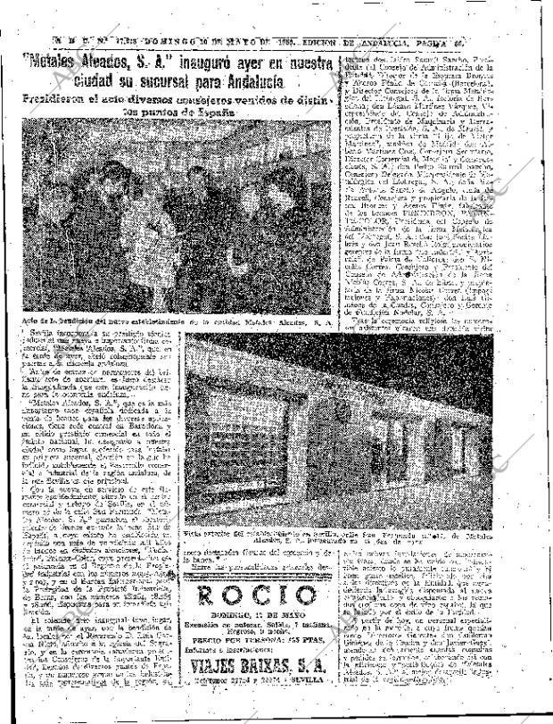 ABC SEVILLA 10-05-1959 página 60