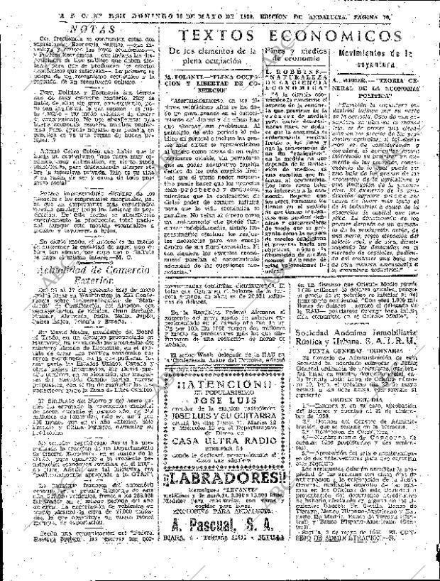 ABC SEVILLA 10-05-1959 página 70