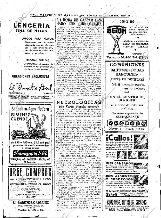 ABC MADRID 12-05-1959 página 38