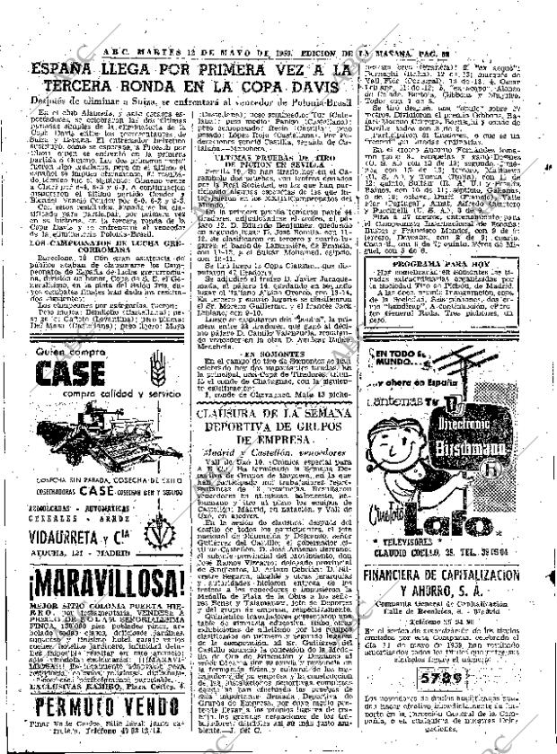 ABC MADRID 12-05-1959 página 62