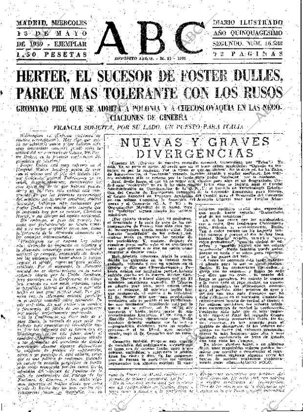 ABC MADRID 13-05-1959 página 47