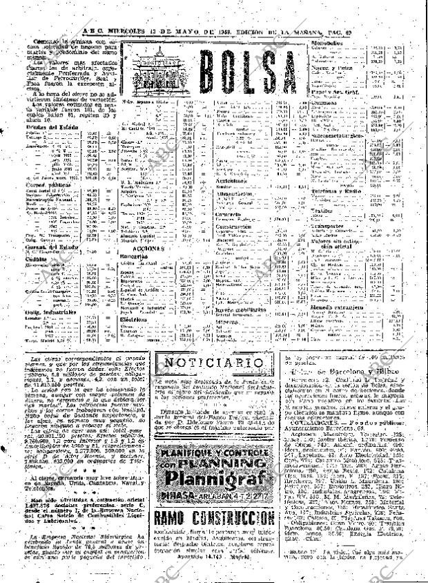 ABC MADRID 13-05-1959 página 69