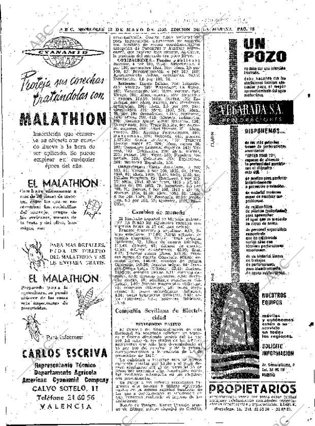 ABC MADRID 13-05-1959 página 70
