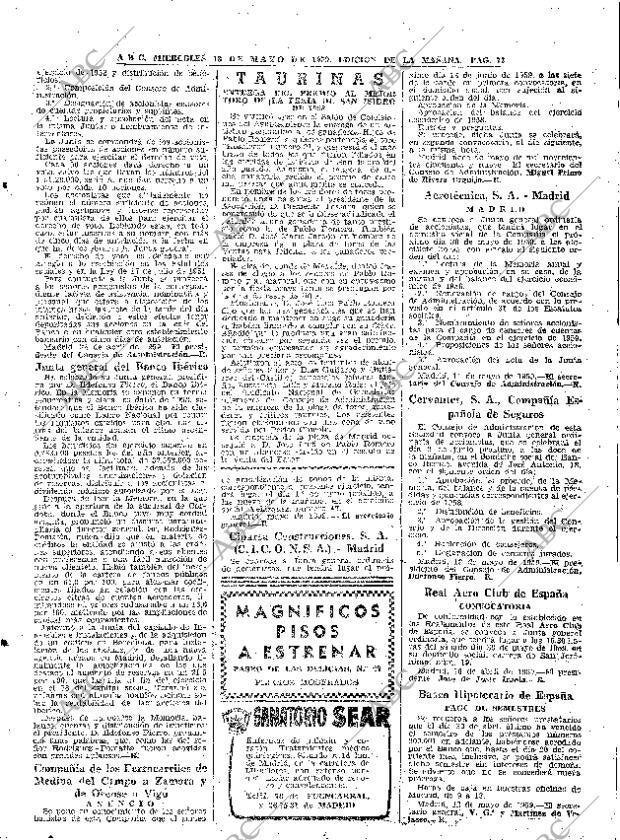 ABC MADRID 13-05-1959 página 73