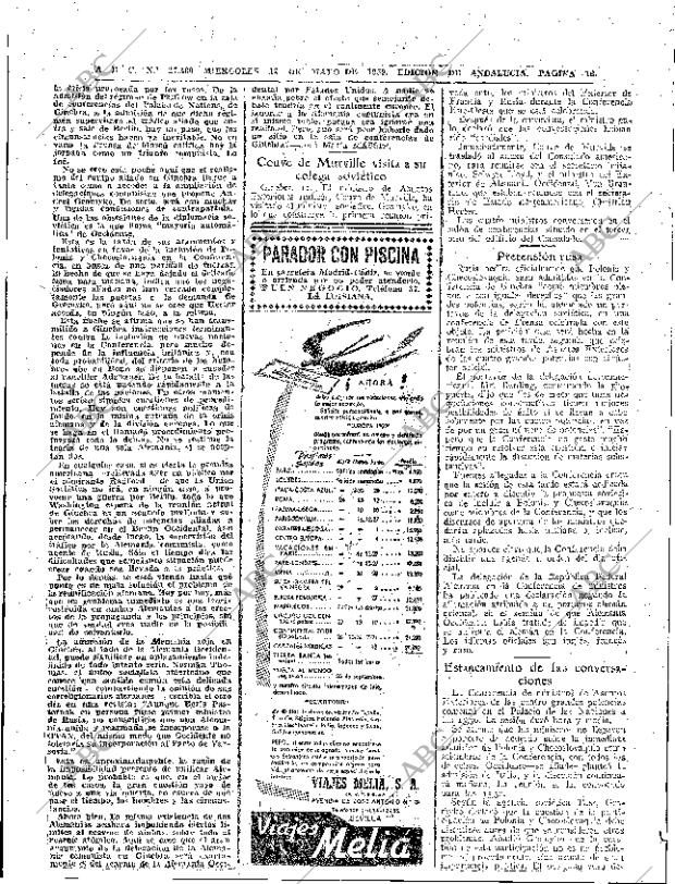 ABC SEVILLA 13-05-1959 página 16