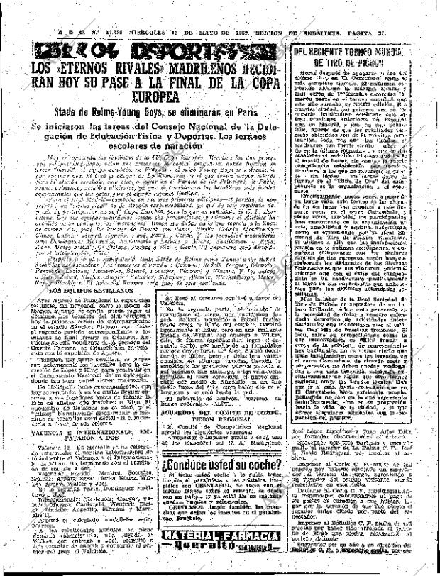 ABC SEVILLA 13-05-1959 página 31