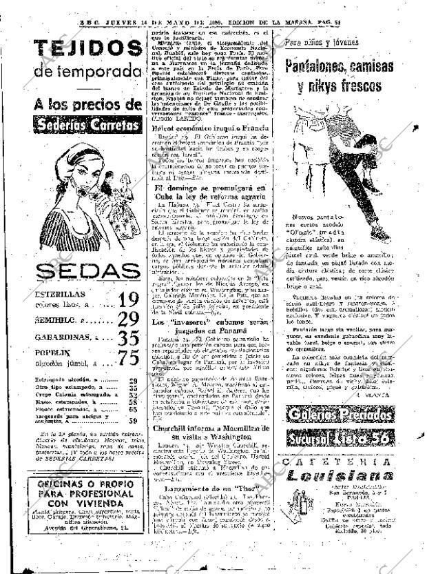 ABC MADRID 14-05-1959 página 54