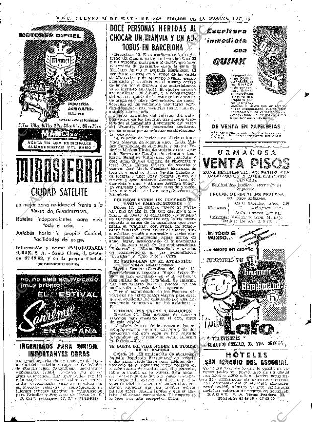 ABC MADRID 14-05-1959 página 66