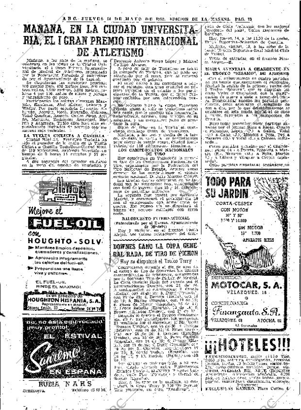 ABC MADRID 14-05-1959 página 73