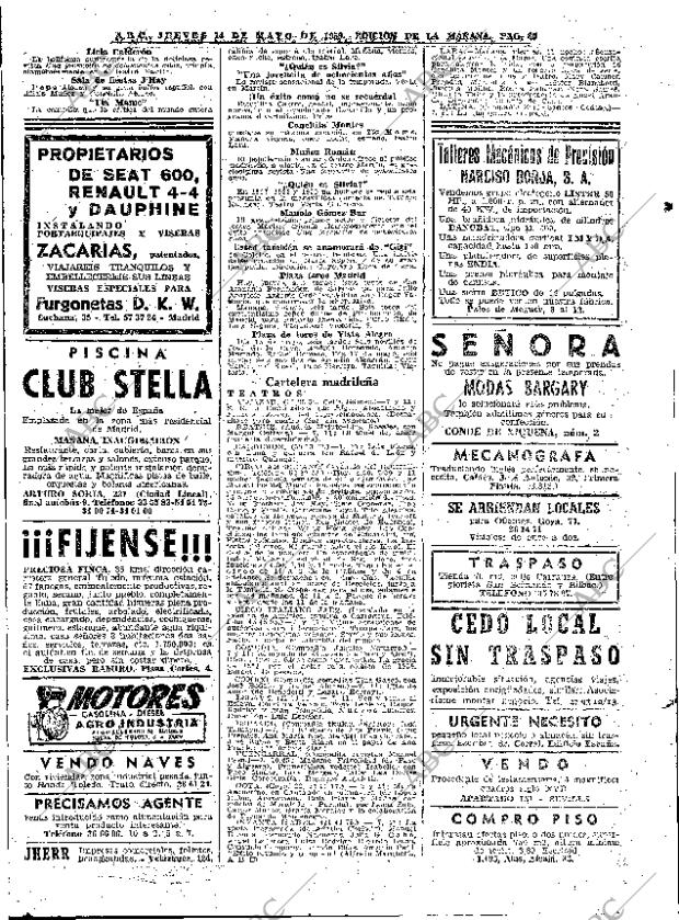 ABC MADRID 14-05-1959 página 80