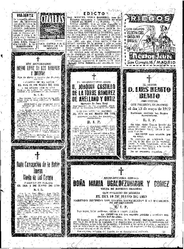 ABC MADRID 14-05-1959 página 91