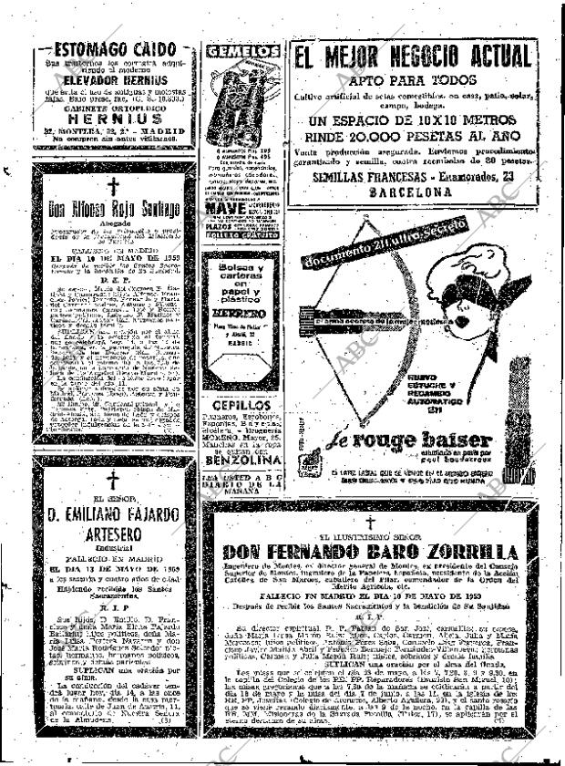 ABC MADRID 14-05-1959 página 93