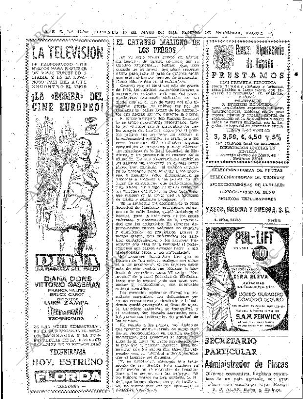 ABC SEVILLA 15-05-1959 página 30