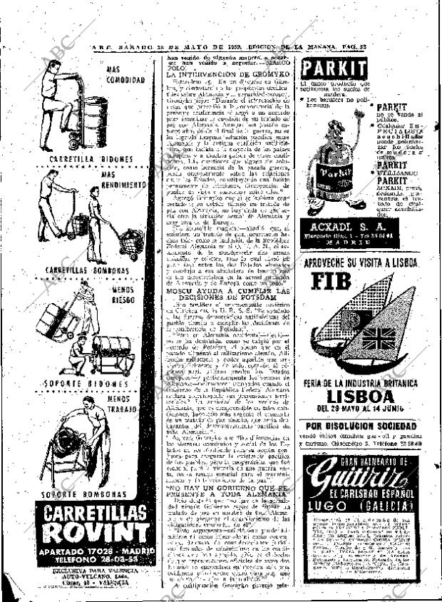 ABC MADRID 16-05-1959 página 32
