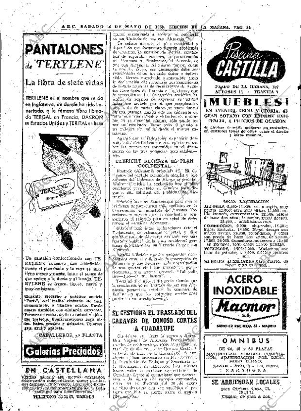 ABC MADRID 16-05-1959 página 34