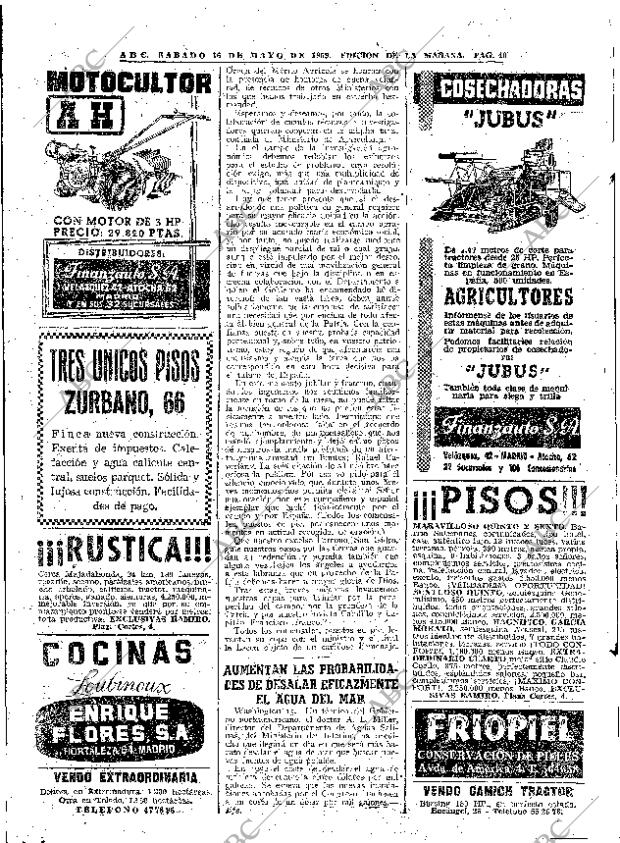 ABC MADRID 16-05-1959 página 40