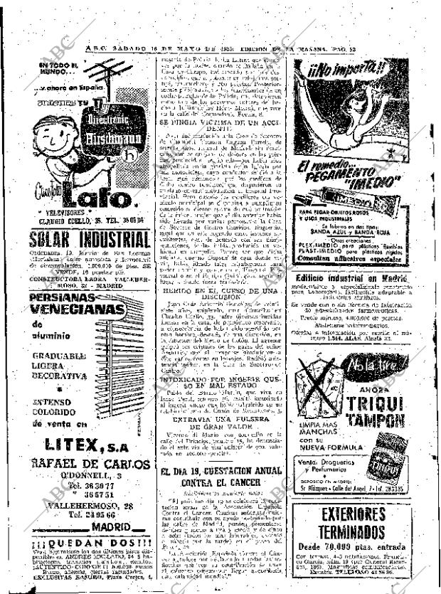 ABC MADRID 16-05-1959 página 52