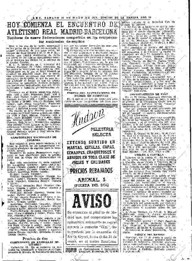 ABC MADRID 16-05-1959 página 59