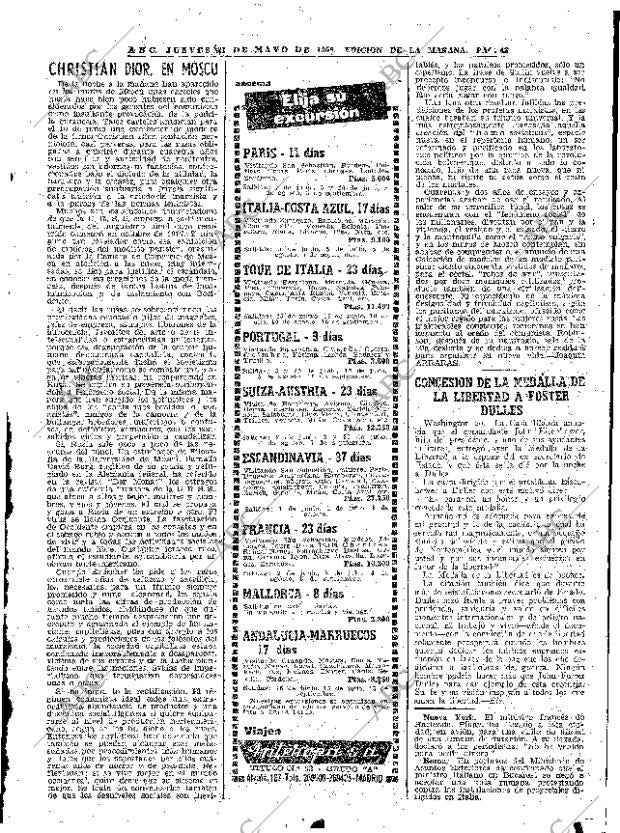 ABC MADRID 21-05-1959 página 43