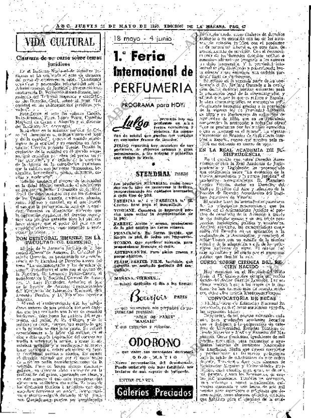 ABC MADRID 21-05-1959 página 47