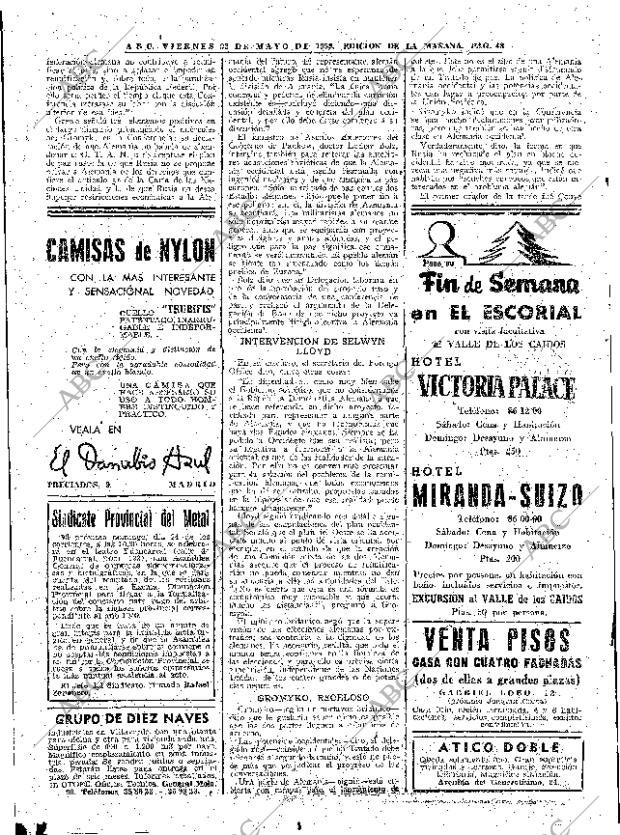ABC MADRID 22-05-1959 página 48