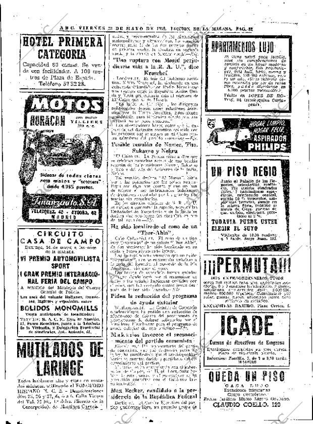 ABC MADRID 22-05-1959 página 52
