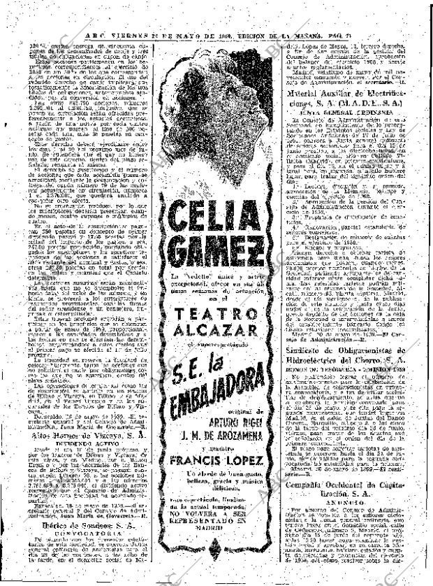 ABC MADRID 22-05-1959 página 71
