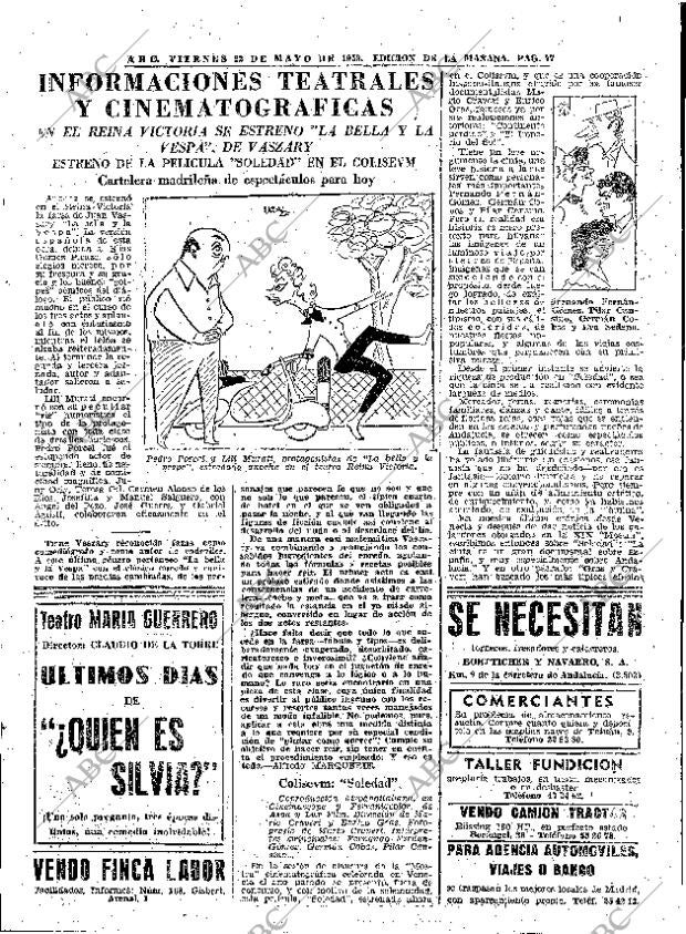 ABC MADRID 22-05-1959 página 77