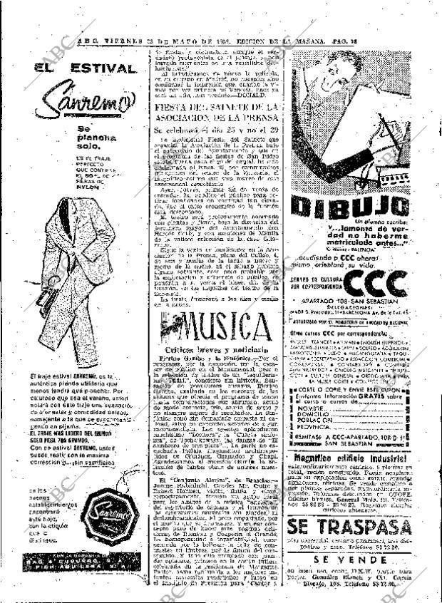 ABC MADRID 22-05-1959 página 78