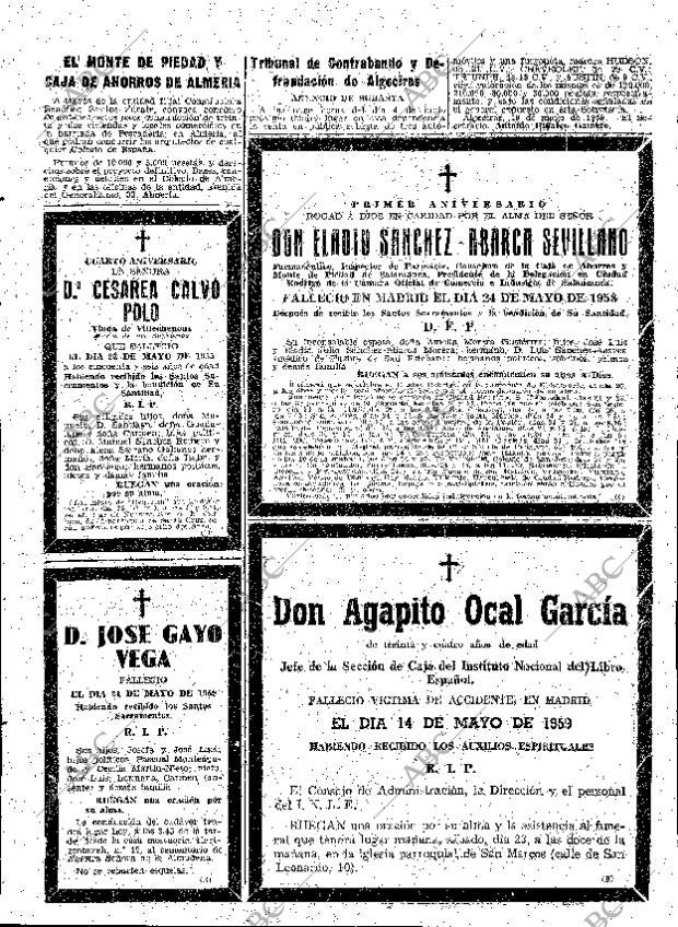 ABC MADRID 22-05-1959 página 89