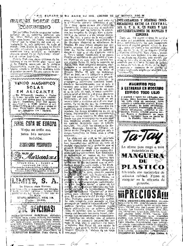 ABC MADRID 23-05-1959 página 36