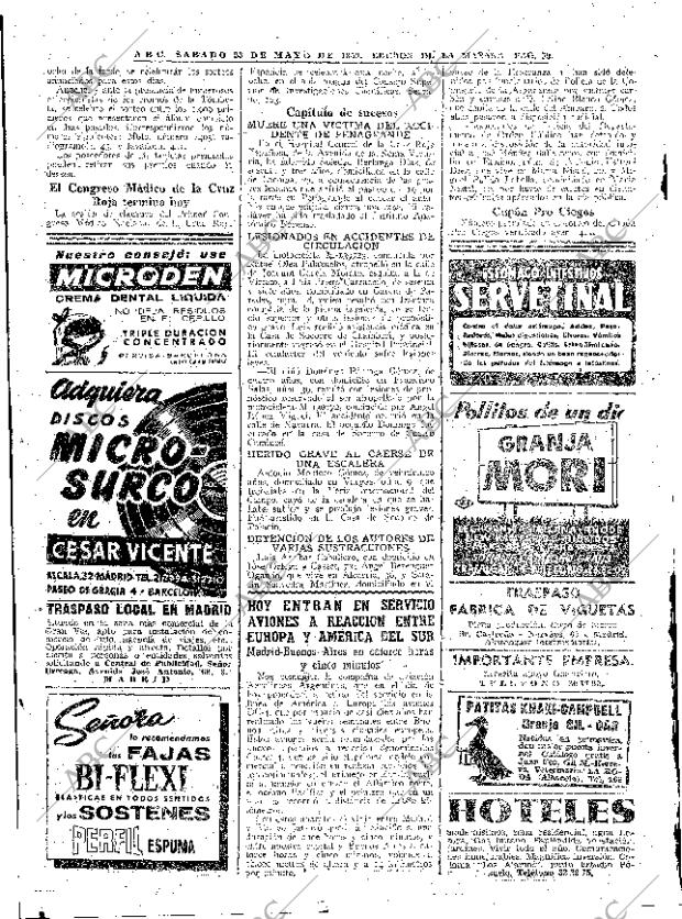 ABC MADRID 23-05-1959 página 50