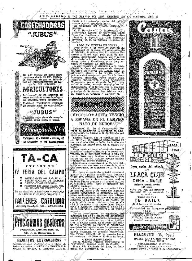 ABC MADRID 23-05-1959 página 62