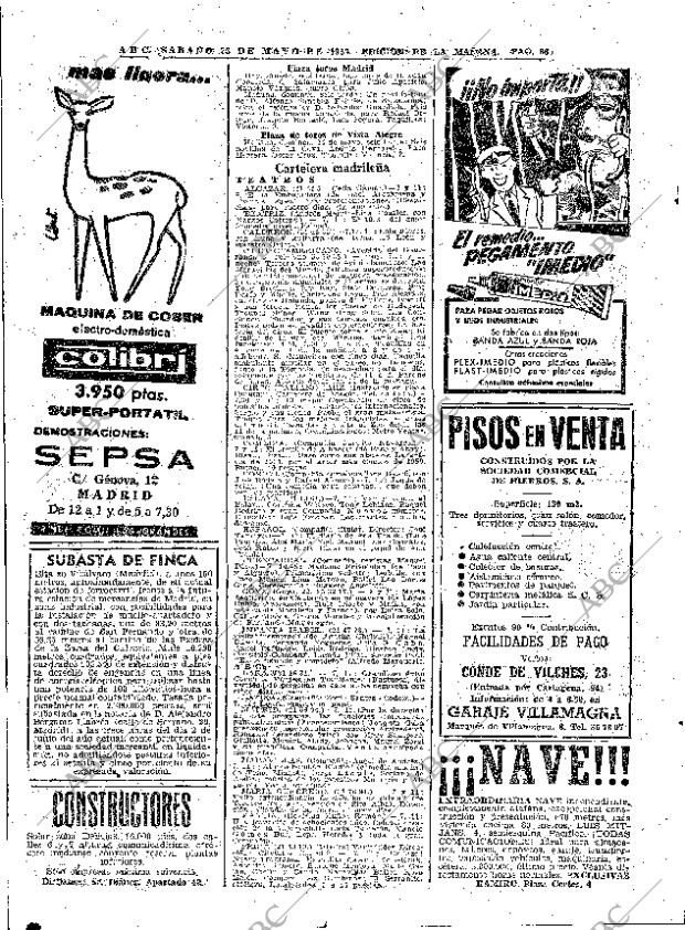 ABC MADRID 23-05-1959 página 66