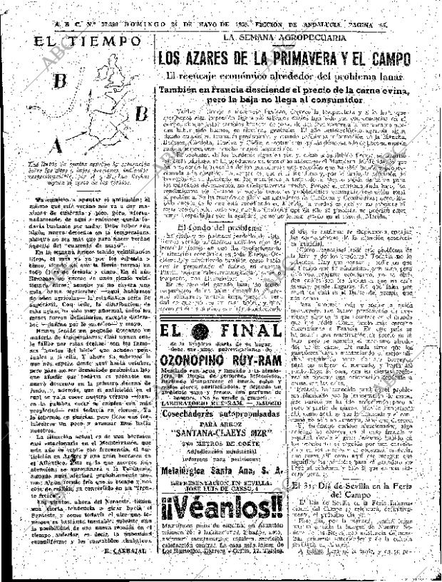 ABC SEVILLA 24-05-1959 página 55