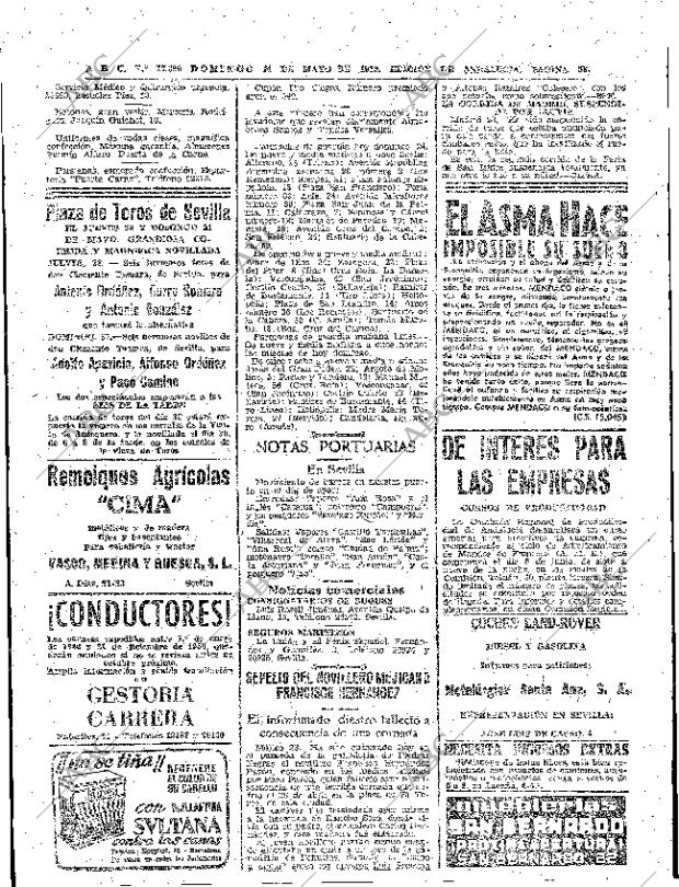 ABC SEVILLA 24-05-1959 página 58