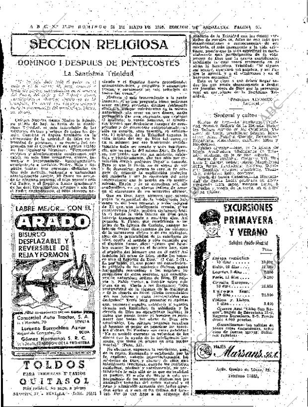 ABC SEVILLA 24-05-1959 página 59