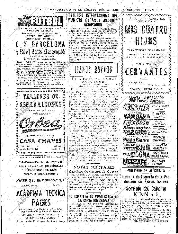 ABC SEVILLA 24-05-1959 página 66