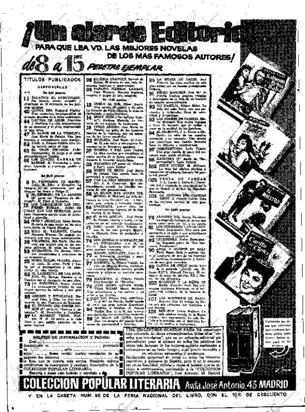 ABC MADRID 28-05-1959 página 20