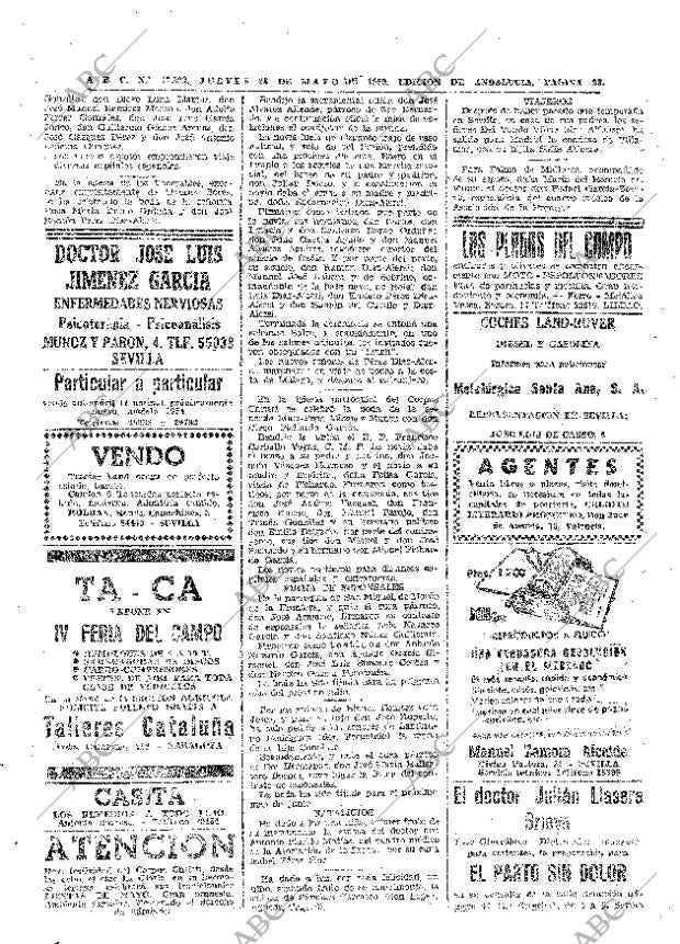 ABC SEVILLA 28-05-1959 página 28