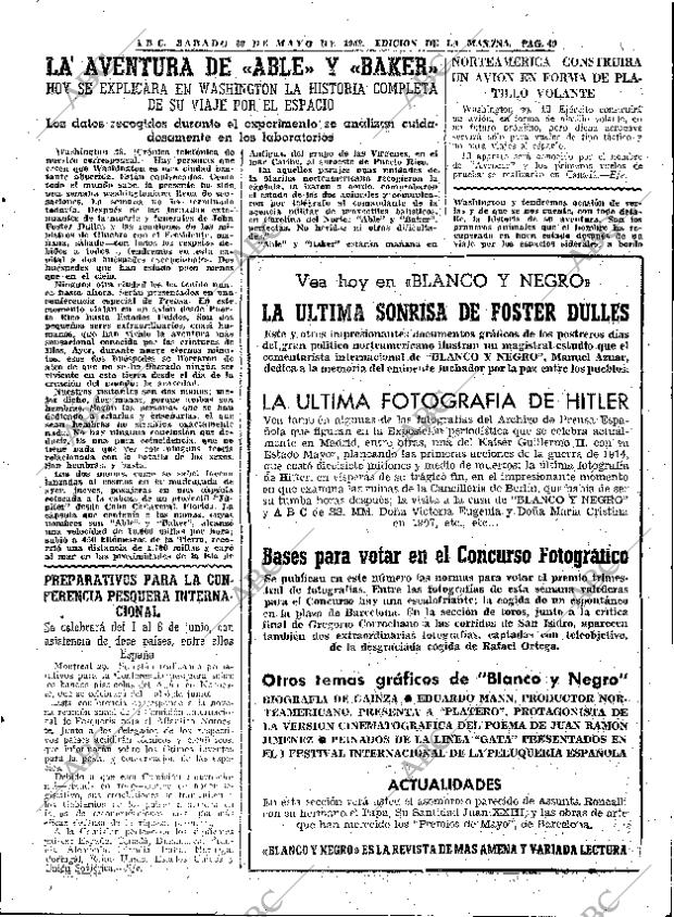 ABC MADRID 30-05-1959 página 49