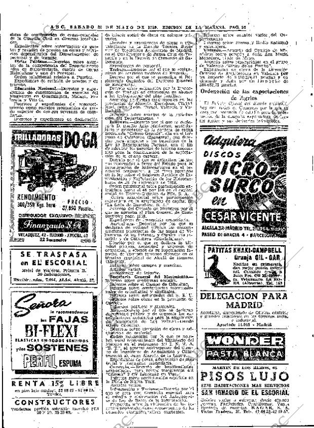 ABC MADRID 30-05-1959 página 52