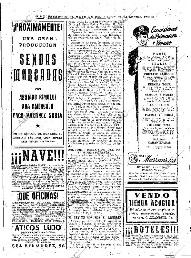 ABC MADRID 30-05-1959 página 56